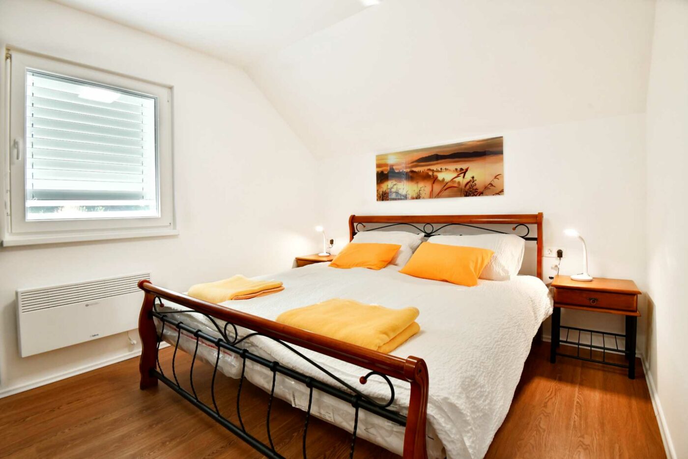 Apartma Moravske Toplice Sweet Stay Spa 2 - spalnica z zakoknsko posteljo (180 x 200)